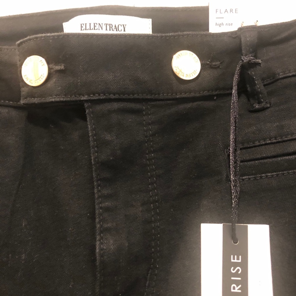 COPY - Tracey Ellen High Rise Flare Jean - Picture 3 of 4